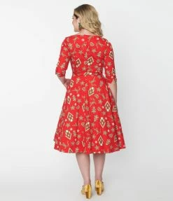 Clothing Collectif Gingerbread Suzanne Swing Dress