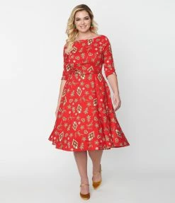 Clothing Collectif Gingerbread Suzanne Swing Dress