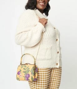 Handbags Collectif Mustard & Plums Carrie Bag