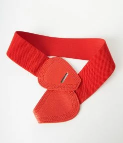 Accessories Collectif Red Tallula Cinch Belt