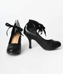 Lifestyle Group (UK) Ltd Black Bat Dreamcatcher Pumps Shoes