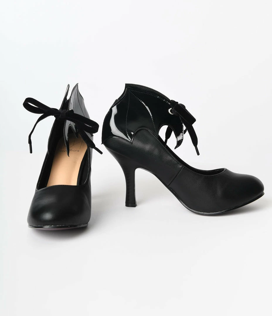 Lifestyle Group (UK) Ltd Black Bat Dreamcatcher Pumps Shoes