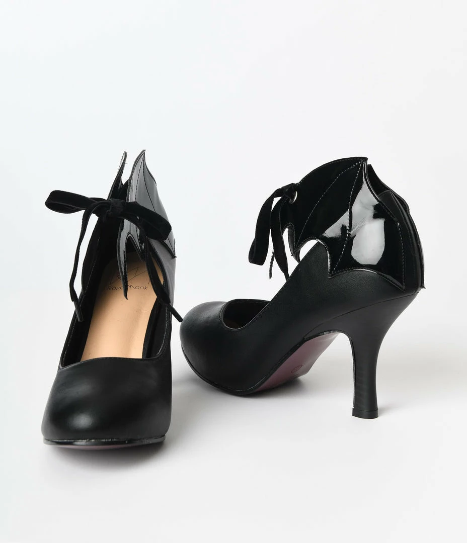 Lifestyle Group (UK) Ltd Black Bat Dreamcatcher Pumps Shoes