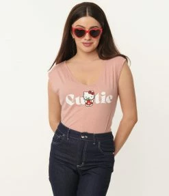 Hello Kitty X Unique Vintage Cutie Graphic Tank Fan Flair