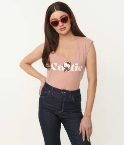 Hello Kitty X Unique Vintage Cutie Graphic Tank Fan Flair