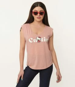 Hello Kitty X Unique Vintage Cutie Graphic Tank Fan Flair