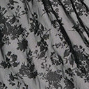 New Arrivals! Unique Vintage Black Floral Mesh Western Duster