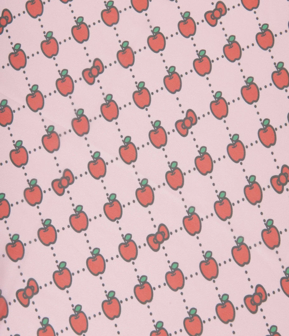 Hello Kitty X Smak Parlour Pink Apples & Bows Hair Scarf