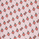 Hello Kitty X Smak Parlour Pink Apples & Bows Hair Scarf