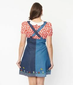 Clothing Hello Kitty X Smak Parlour Red & White All Over Bows Top