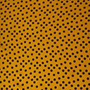 Unique Vintage Mustard & Black Polka Dot Hair Scarf Unique Vintage Brand