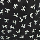 Unique Vintage Plus Size Black Poodle Print Hilty Midi Skirt New Arrivals!