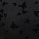 New Arrivals! Unique Vintage Black Butterfly Mesh Swing Dress