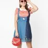 Clothing Hello Kitty X Smak Parlour Flower Garden Border Pinafore Skirt