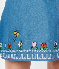 Clothing Hello Kitty X Smak Parlour Flower Garden Border Pinafore Skirt