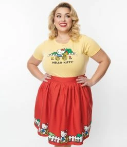 Hello Kitty X Smak Parlour Bike Ride Fitted Tee