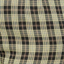 Sale Unique Vintage Plus Size Cream & Black Plaid Front Pleat Pants