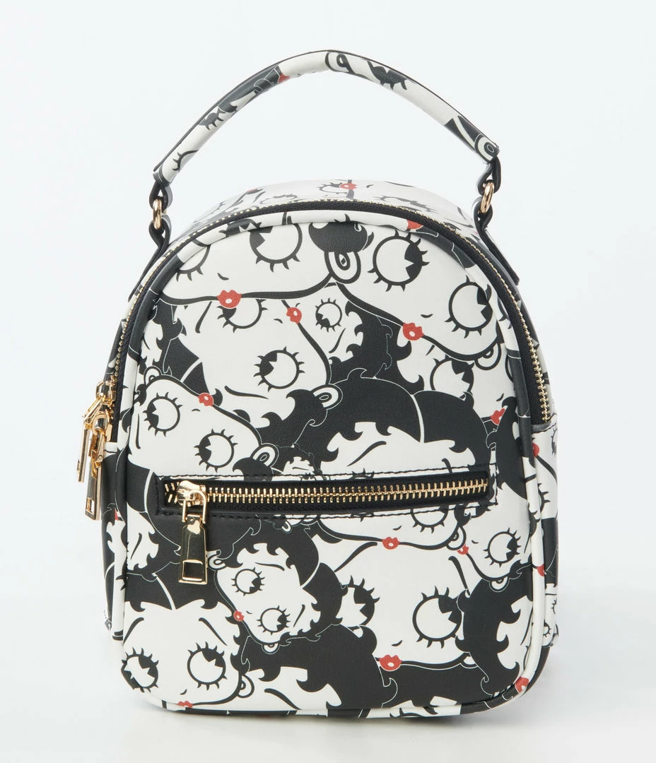 Betty Boop X Unique Vintage Boop Boop A Doop Mini Backpack