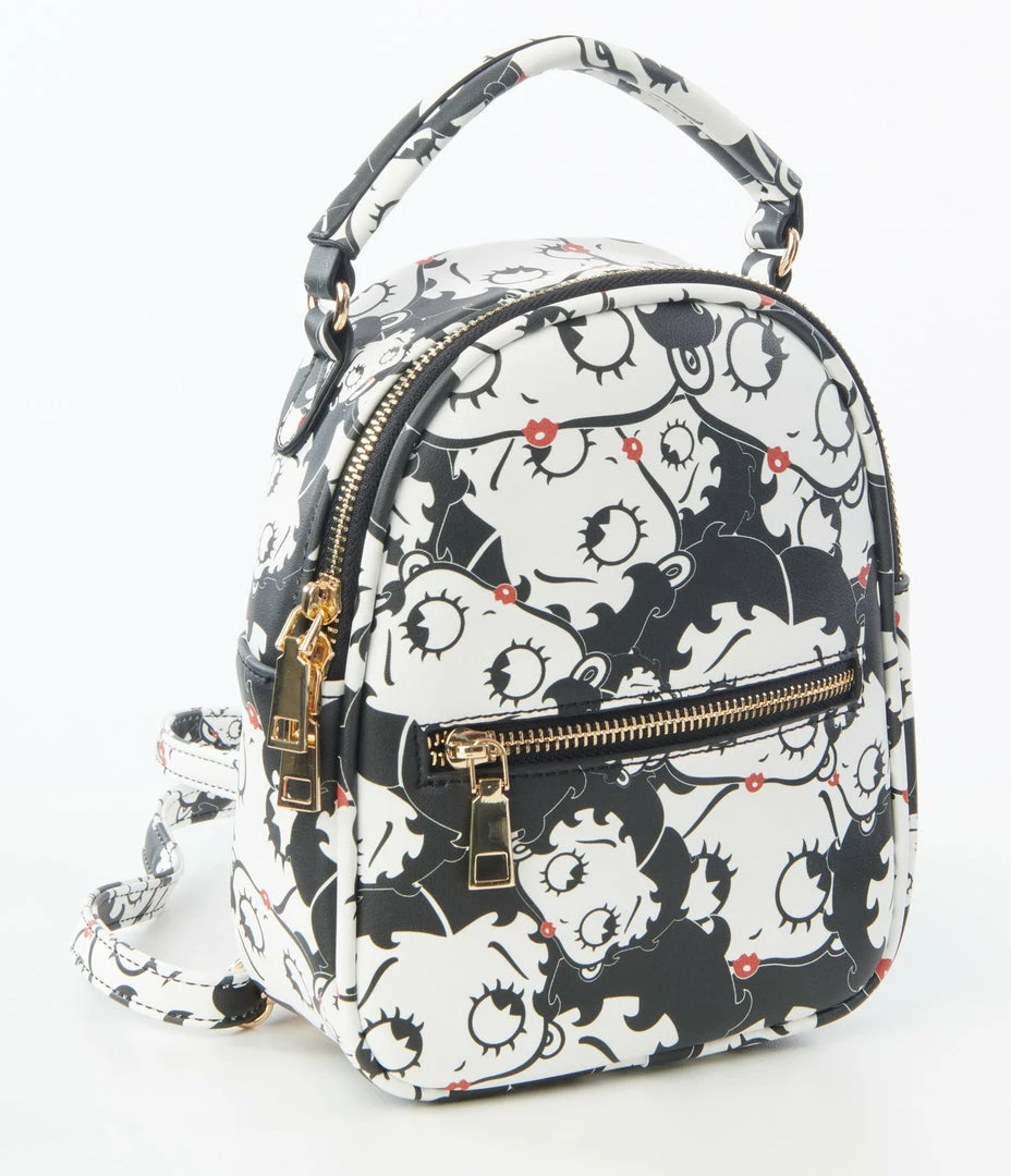 Betty Boop X Unique Vintage Boop Boop A Doop Mini Backpack