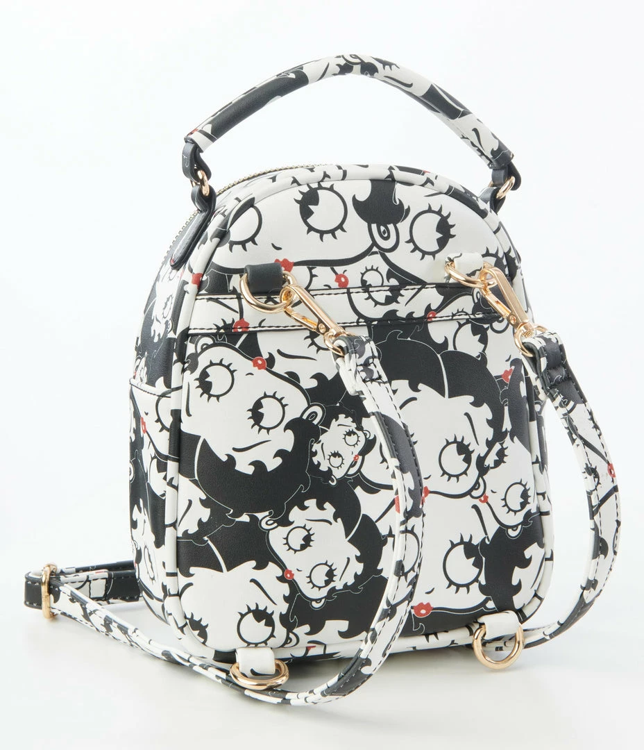 Betty Boop X Unique Vintage Boop Boop A Doop Mini Backpack