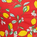 Sale Magnolia Place 1950s Red & Lemon Print Mona Swing Dress