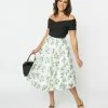 Clothing Magnolia Place White Daisy Tulle Sally Swing Skirt