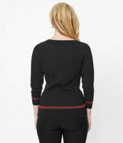 Trending Unique Vintage Black & Brown Pug Shelly Sweater