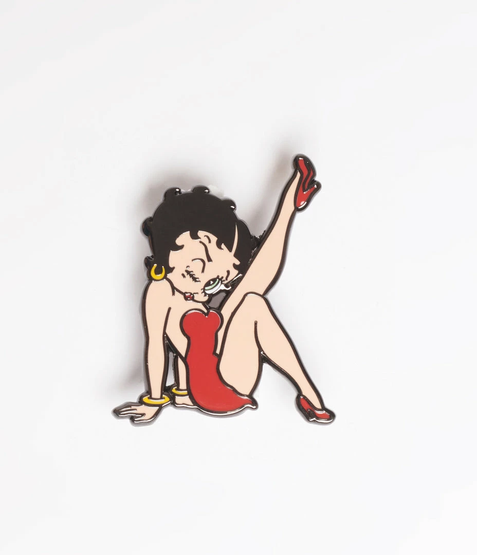 Betty Boop X Unique Vintage Ooh La-La Pin Set
