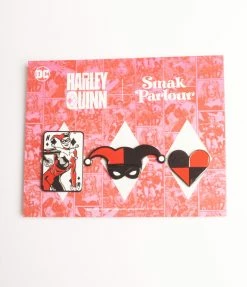 Harley Quinn X Smak Parlour Mad Love Pin Set