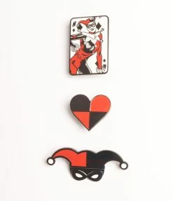 Harley Quinn X Smak Parlour Mad Love Pin Set