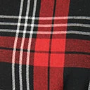 Trending Smak Parlour Red & Black Plaid Savile Row Cape Coat