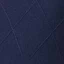 Unique Vintage Navy Christmas Tree Embroidered Sweater Clothing