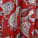 Trending Unique Vintage Plus Size Burgundy Paisley Buttercup Maxi Dress