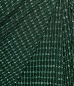 Unique Vintage Plus Size Emerald Sparkle Plaid Farrah Maxi Dress Clothing