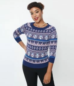 Unique Vintage Into The Woods Lorelai Sweater