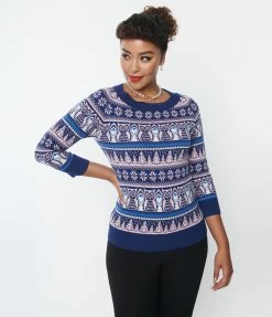 Unique Vintage Into The Woods Lorelai Sweater