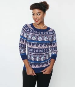 Unique Vintage Into The Woods Lorelai Sweater