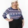Unique Vintage Plus Size Into The Woods Lorelai Sweater Trending