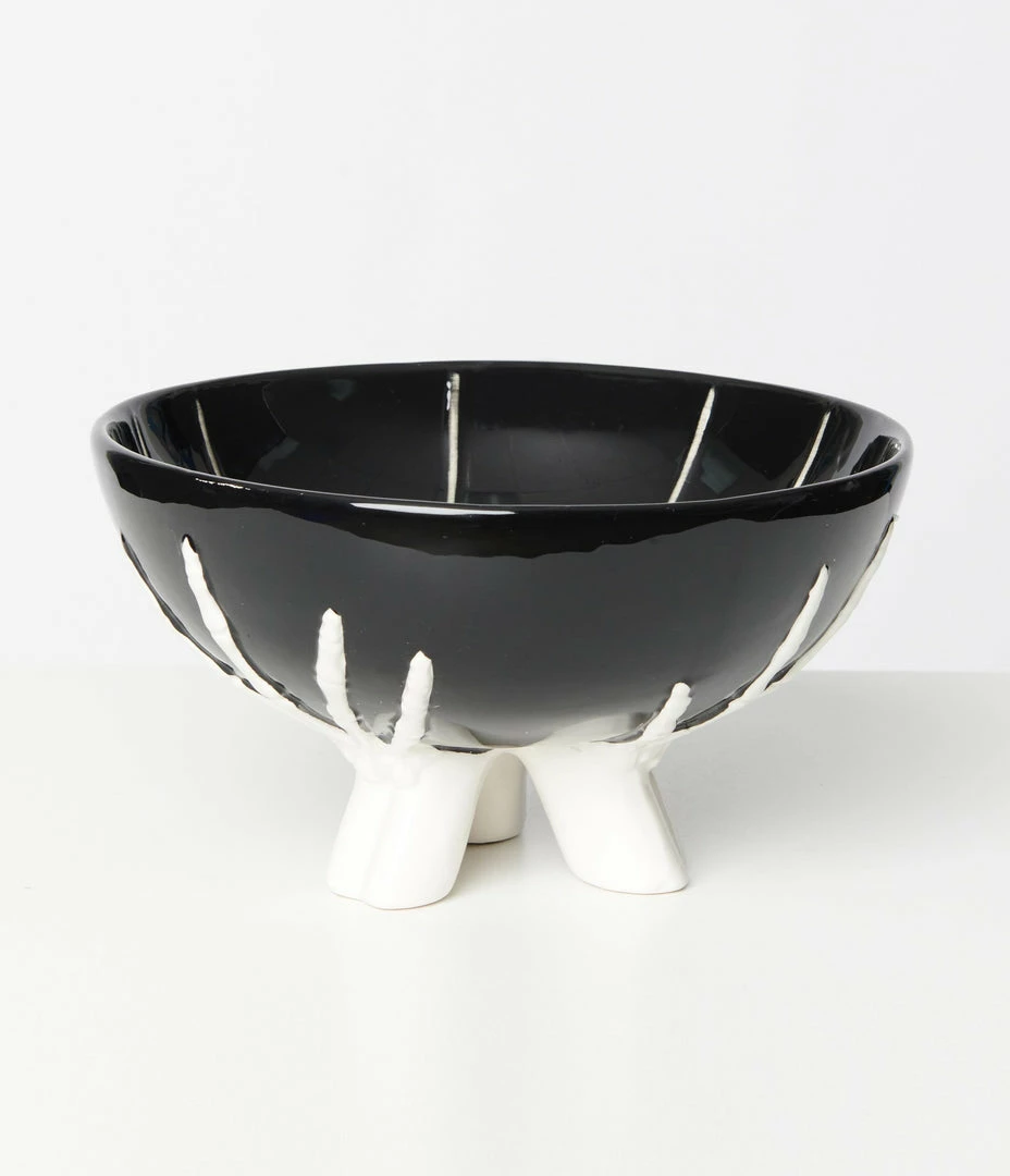 One Hundred 80 Degrees Spider Web Candy Bowl