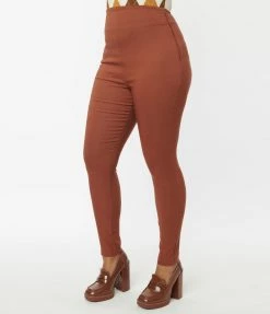 New Arrivals! Unique Vintage Brown Rizzo Pants