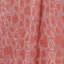 Unique Vintage Rose Pink Heart Devore Velvet Hollywood Duster