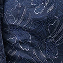 Clothing Unique Vintage Navy Sparkle Lace Jumpsuit & Skirt Overlay