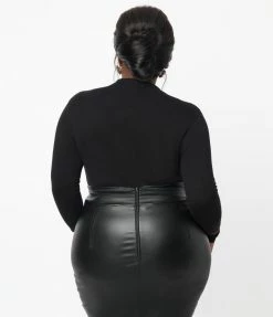 Unique Vintage Plus Size Holiday Bells & Snowflakes Sweater New Arrivals!