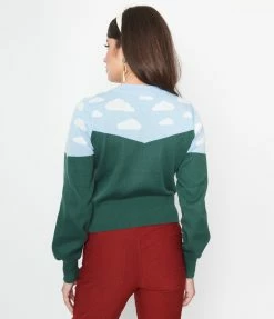 Trending Unique Vintage Gnome In The Sky Cardigan