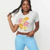 Fan Flair SmileyÃ‚Â® X Unique Vintage SmileyÃ‚Â® Daisy Unisex Graphic Tee