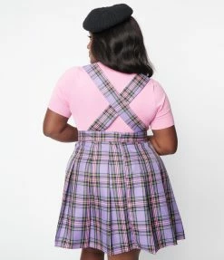 Pop Soda Hell Bunny Plus Size Pink & Mesh Bat Keyhole Knit Top