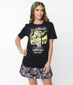 Murder Apparel Sale Glamour Ghoul Womens Graphic Tee