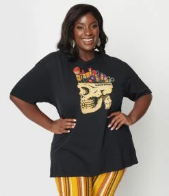 Murder Apparel Sale Makeup Addict Skull Unisex Graphic Tee