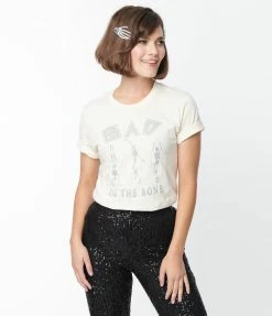 LLD Supply Sale Bad To The Bone Unisex Graphic Tee