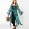 Unique Vintage Peacock & Tigers Long Sleeved Kimono New Arrivals!